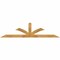 Ekena Millwork Richland Rough Sawn Timber Gable Bracket, Western Red Cedar, 84"W x 21"H x 2"D x 4"F, 6/12 Pitch GBW084X21X0204RIC00RWR - alternate 1